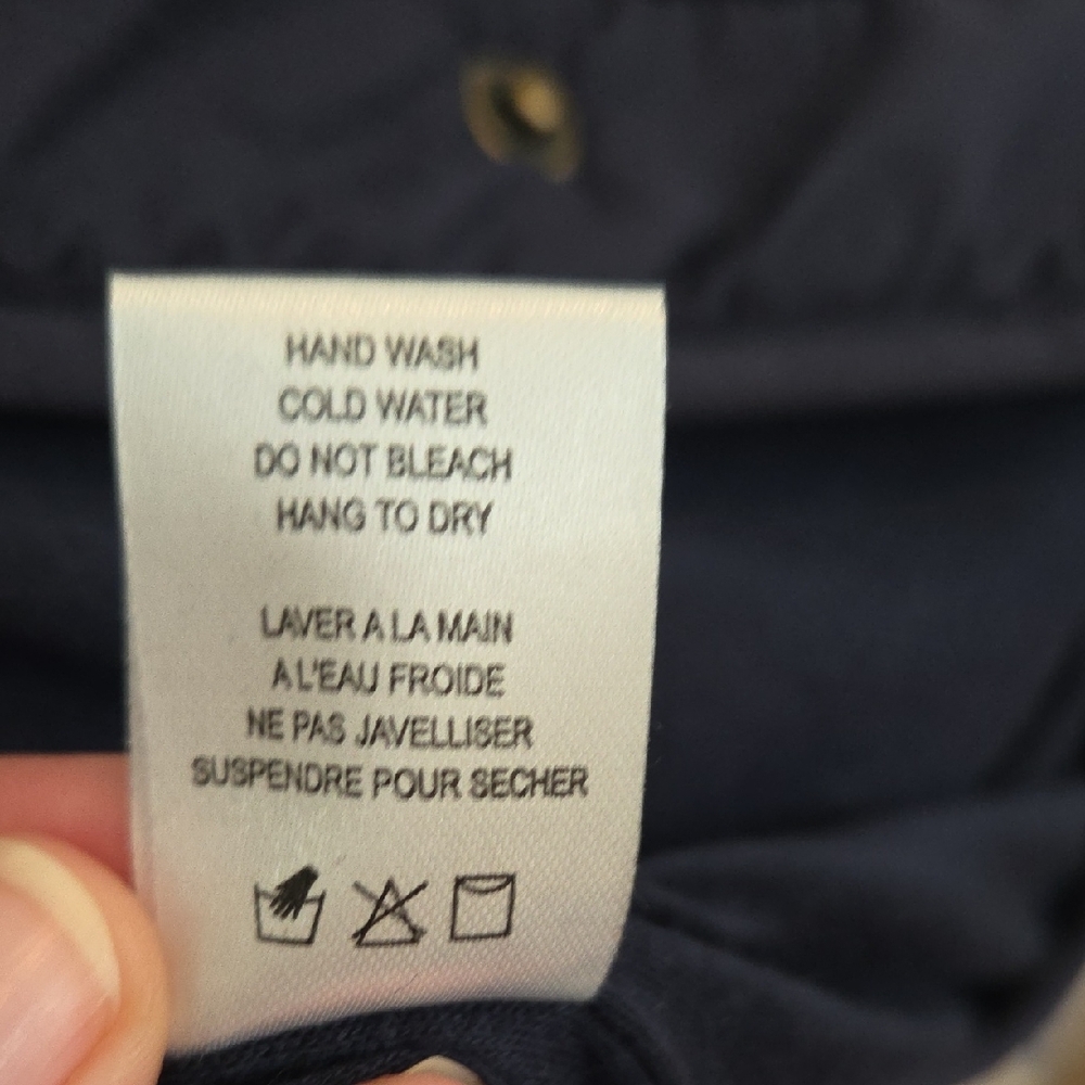 Herizon Sherpa Navy & Cream Fleece Jacket - Picture 15 of 15